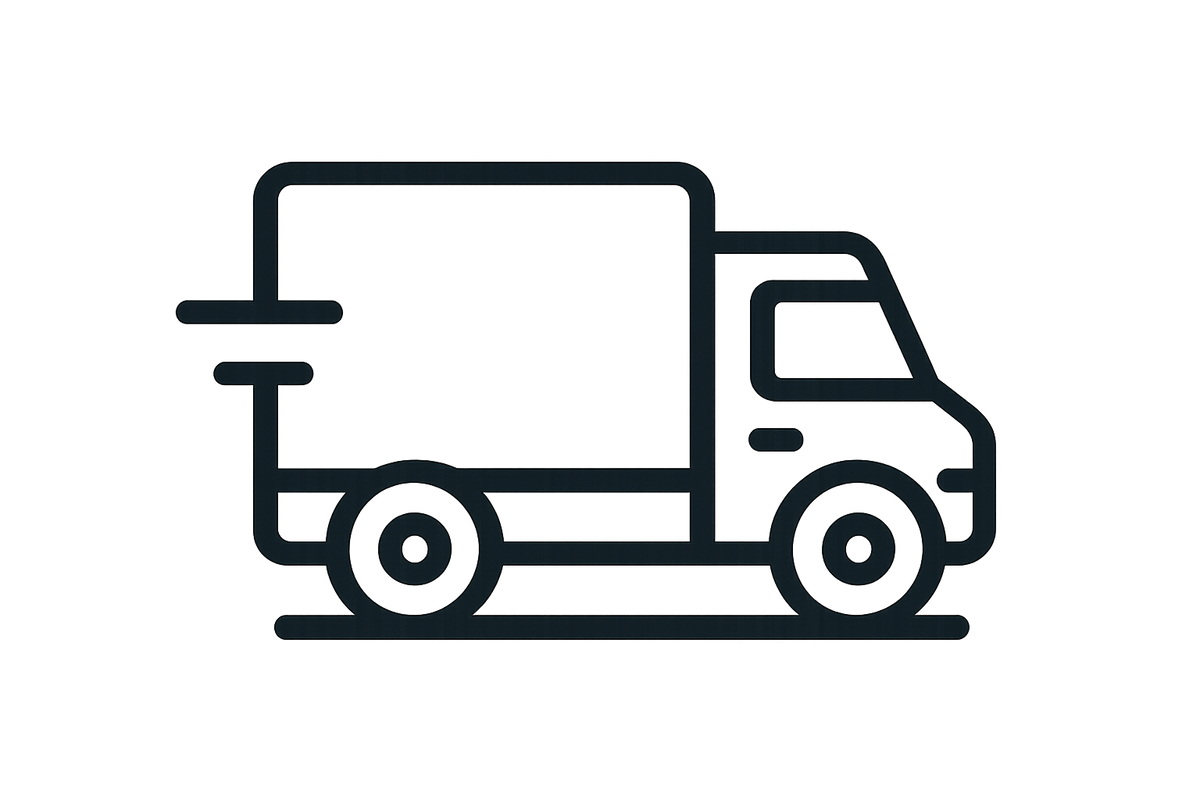 shipping truck icon
