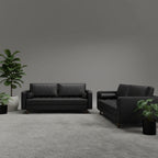 Bridgeview 5 Seater Square Arm Sofa Set