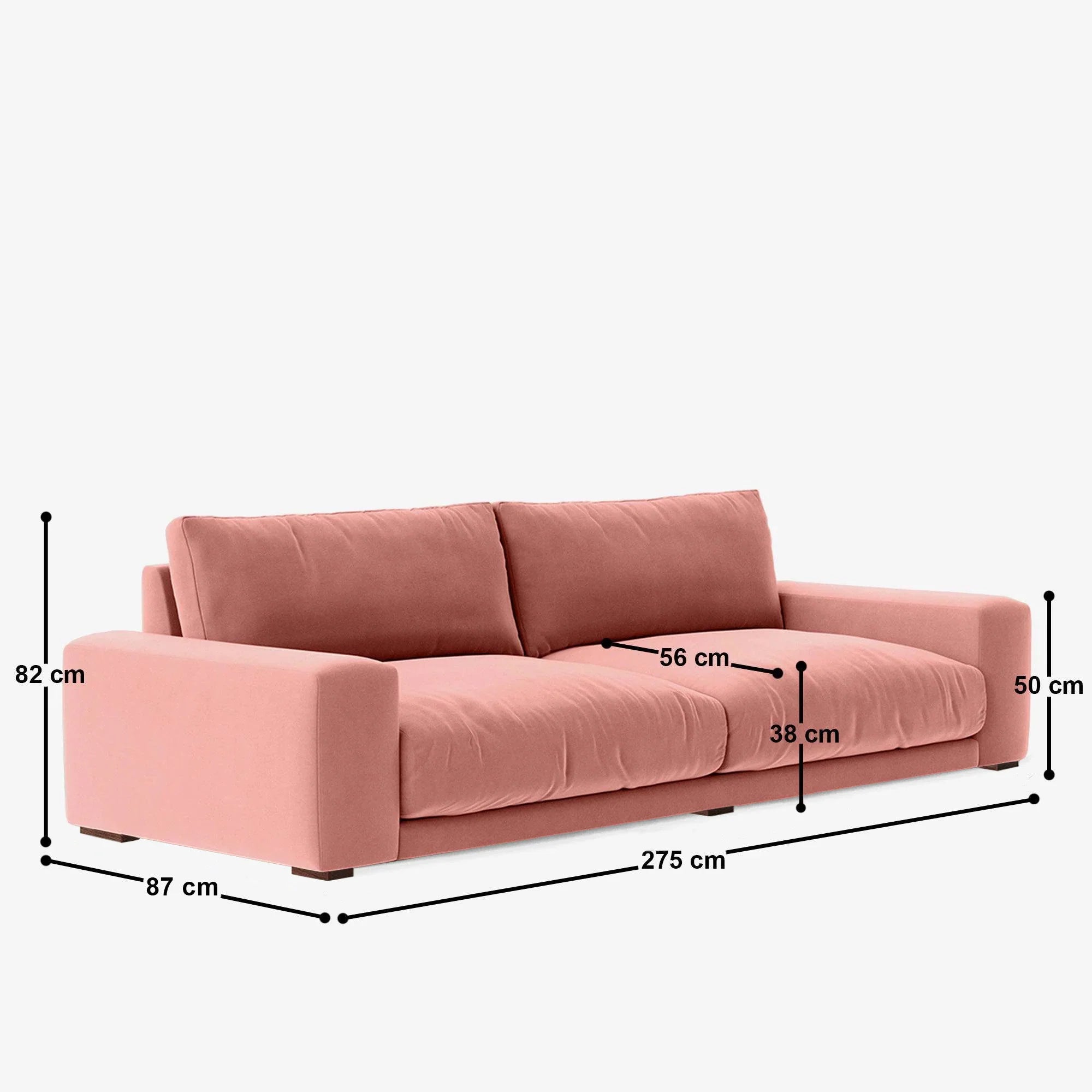 Amanda 4 Seater Sofa