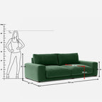 Amanda XL 3 Seater Sofa