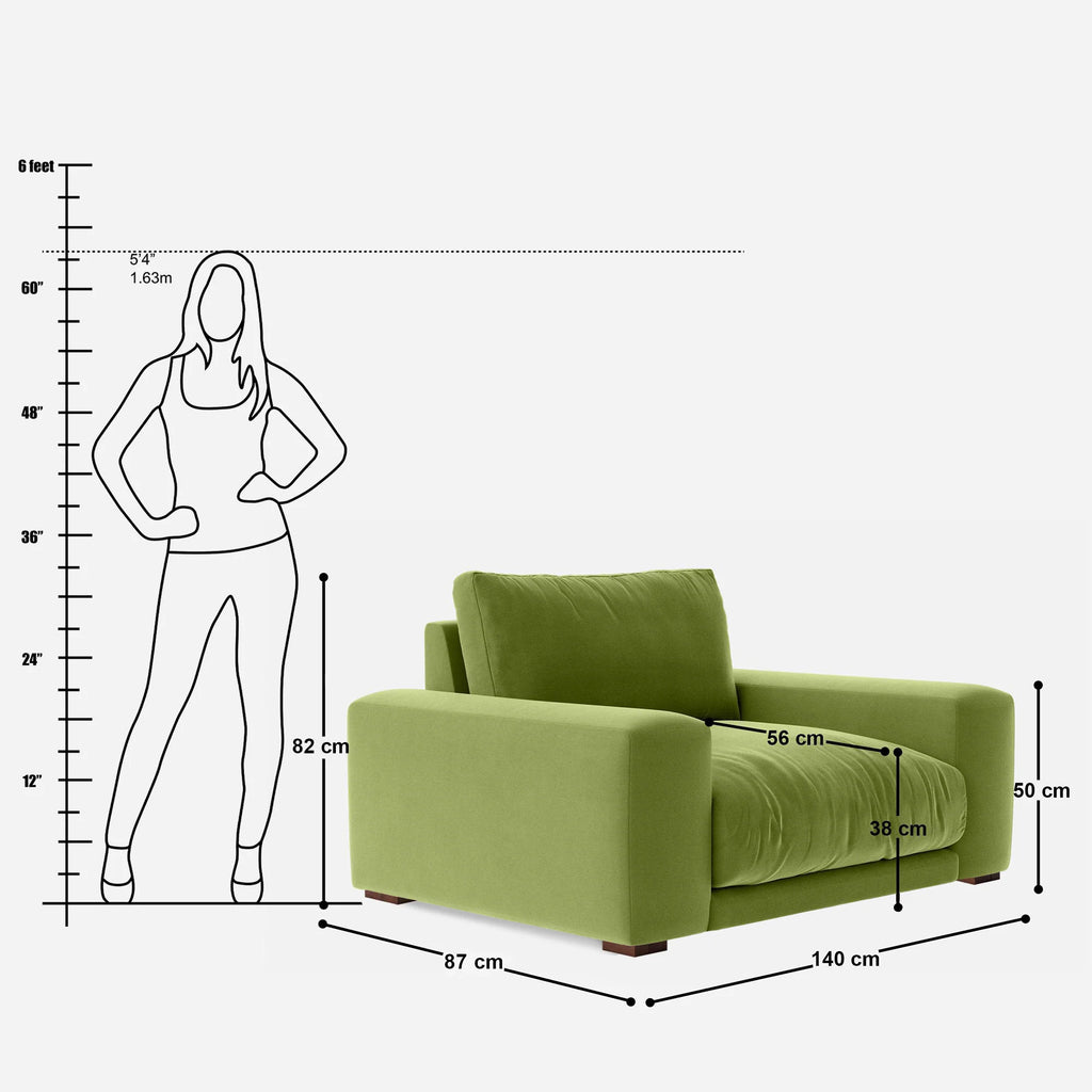 Amanda XL Single Seat Sofa