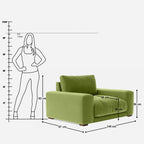 Amanda XL Single Seat Sofa