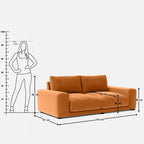 Amanda 3 Seater Sofa