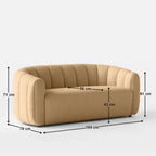 Amy Curvy 2 Seater Sofa