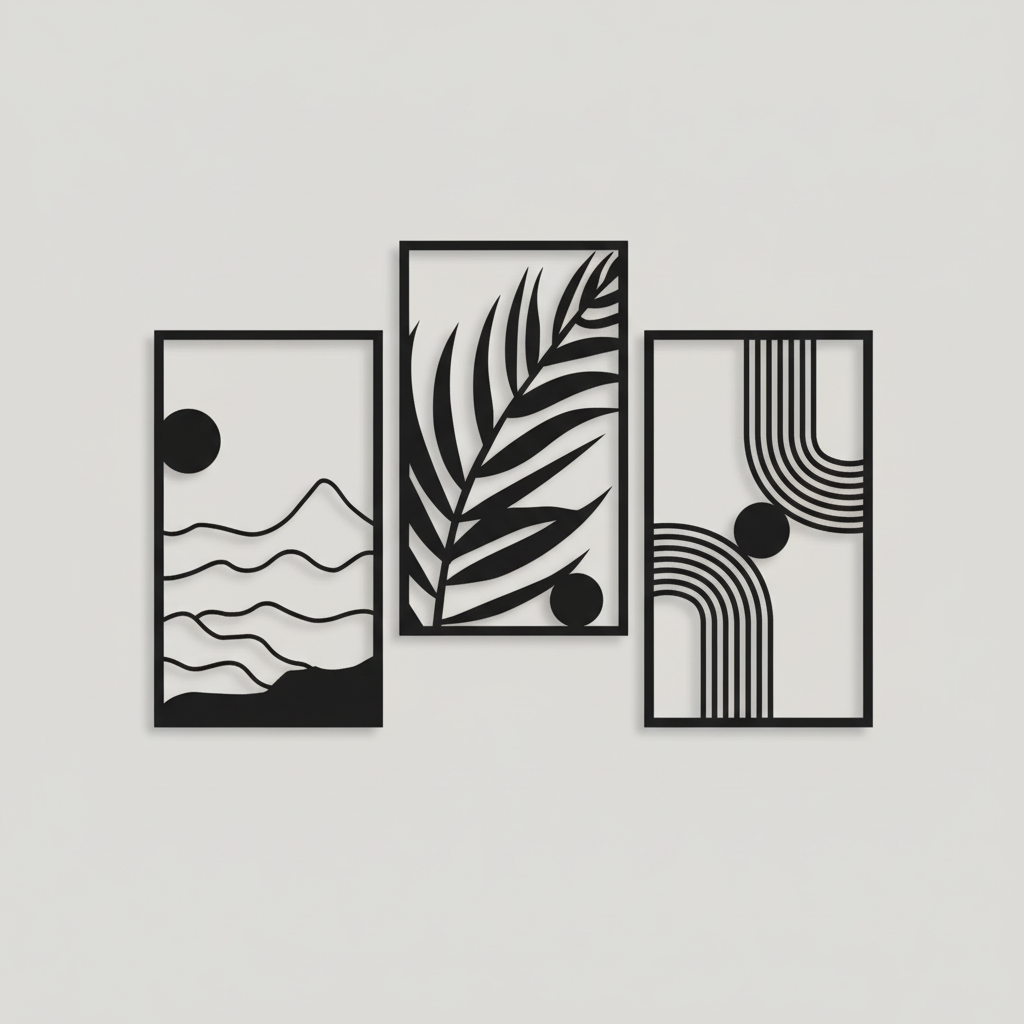 Melody 3 Piece Wall Art