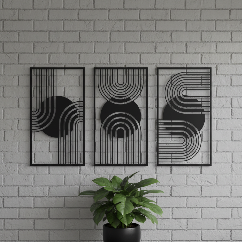 Valerie 3 Piece Wall Art