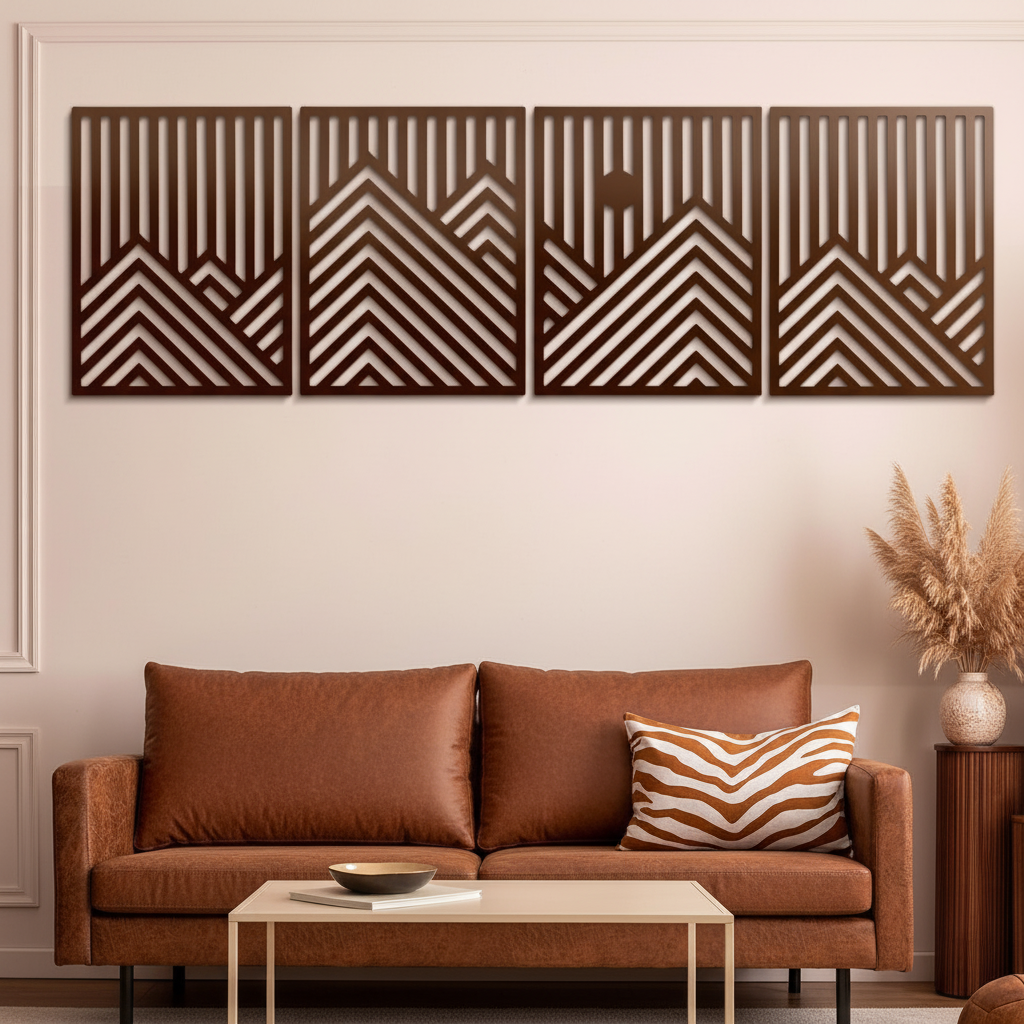 Adeline 4 Piece Wall Art