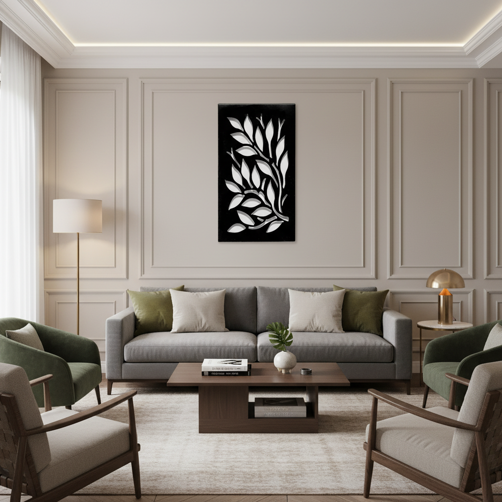 Amber CNC Wall Art