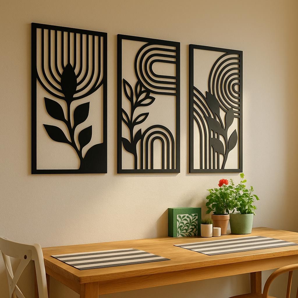 Phoebe 3 Piece Wall Art