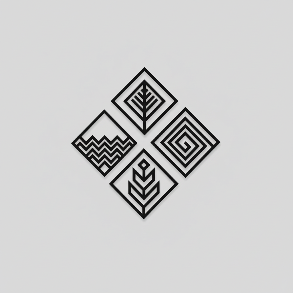 Liberty 4 Piece Wall Art