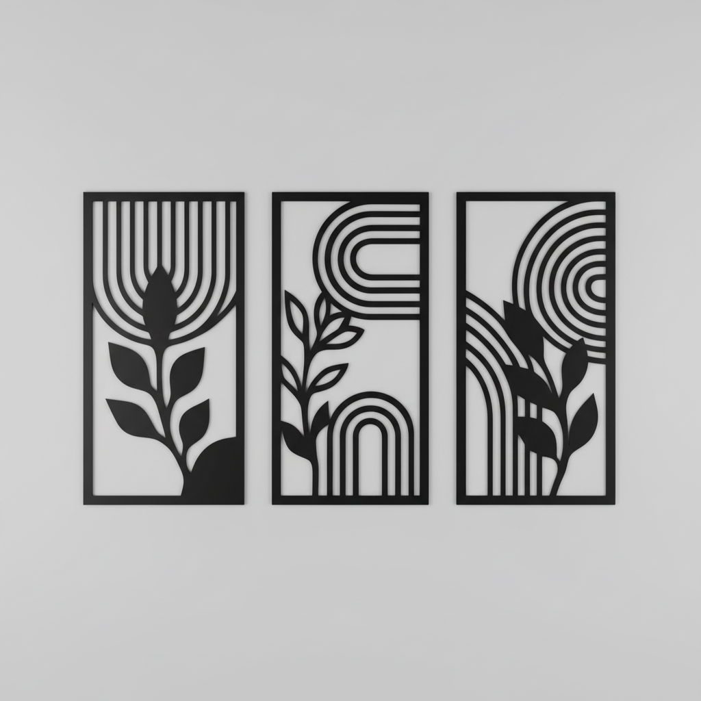 Phoebe 3 Piece Wall Art