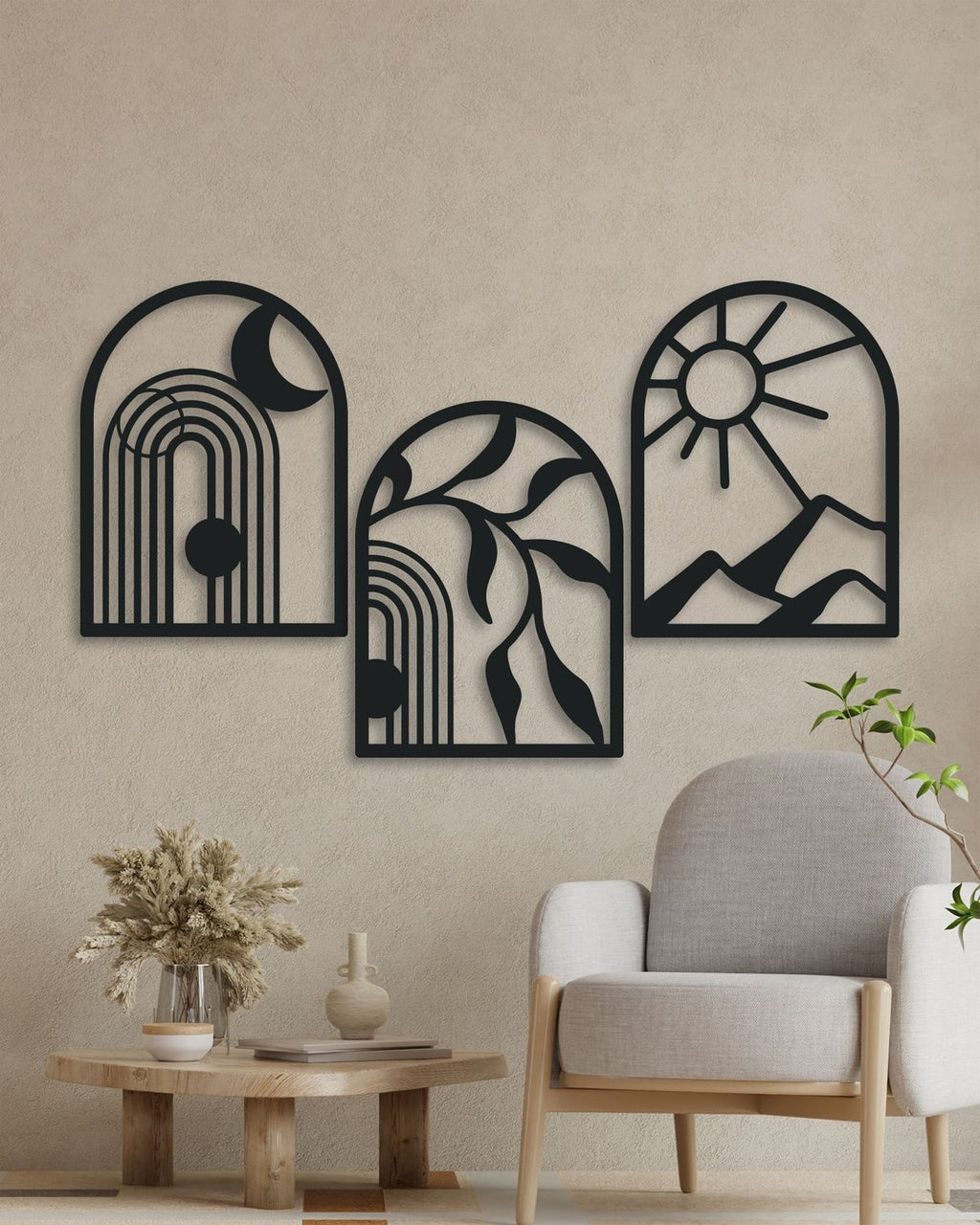 Lauren 3 Piece Wall Art