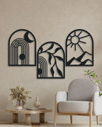 Lauren 3 Piece Wall Art