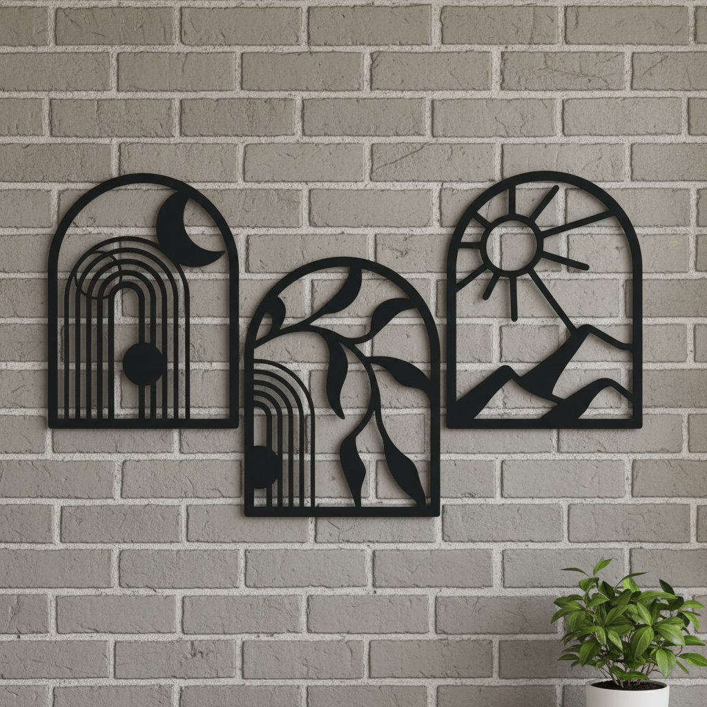 Lauren 3 Piece Wall Art