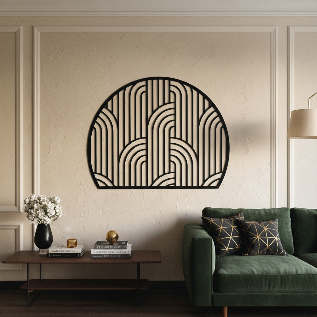 Hallie CNC Wall Art