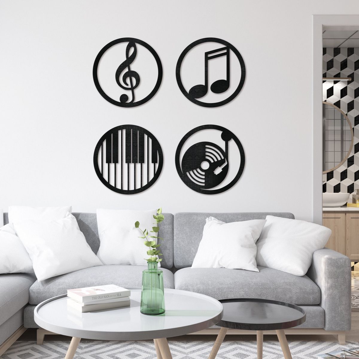 Bristol 4 Piece Wall Art