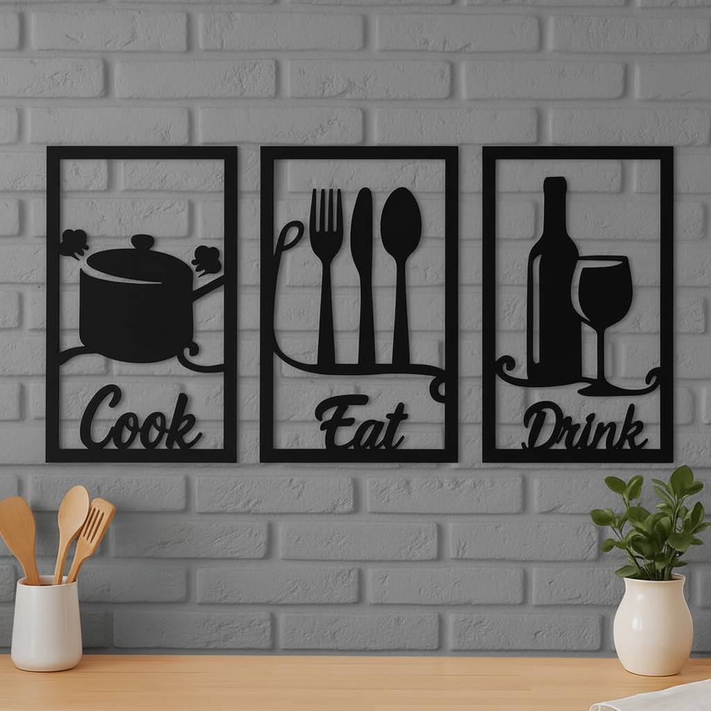 Eden 3 Piece Wall Art