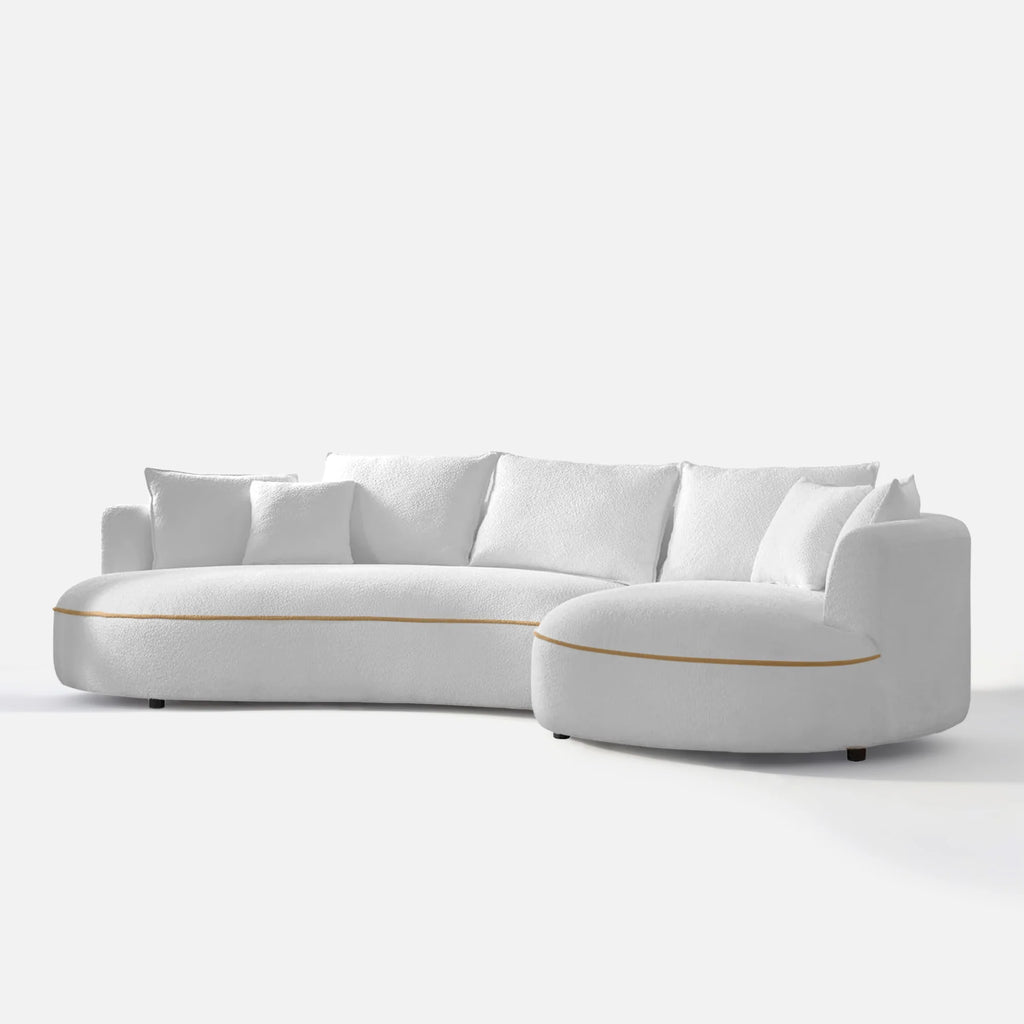 Ashley Curvy Sectional L Shape Sofa