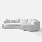 Ashley Curvy Sectional L Shape Sofa