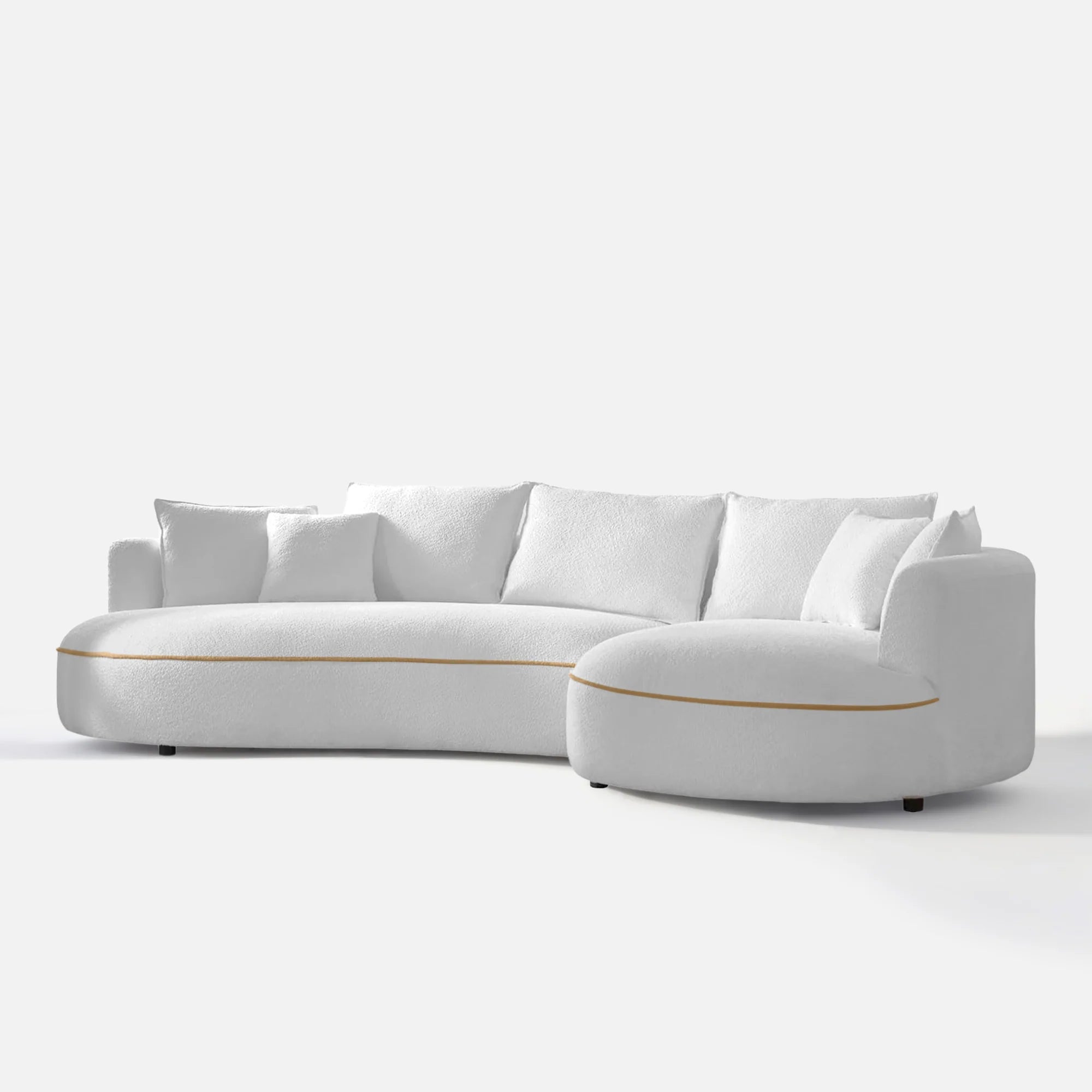 Ashley Curvy Sectional L Shape Sofa