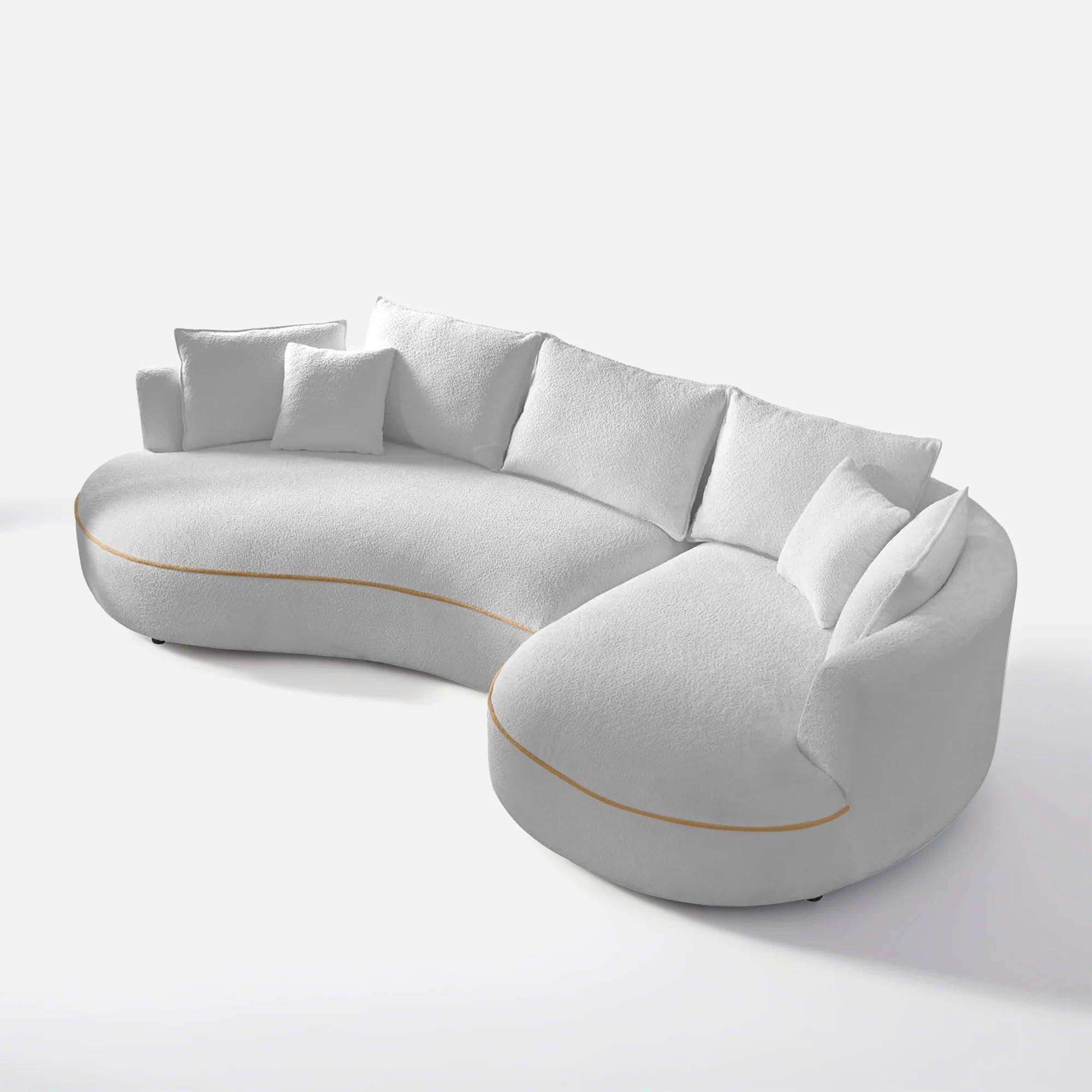 Ashley Curvy Sectional L Shape Sofa