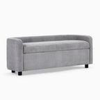 Bacall Curved Storage Bench