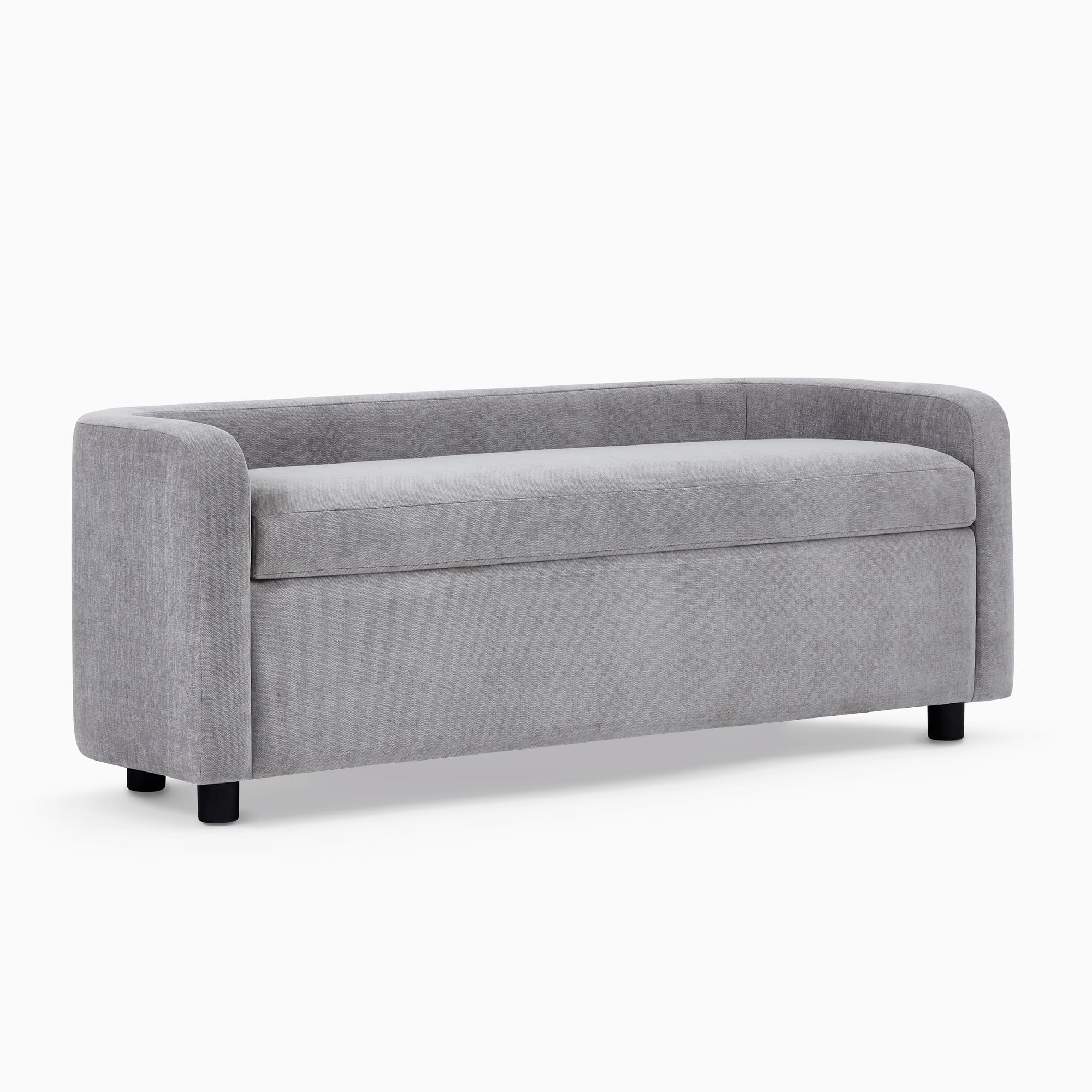 Bacall Curved Storage Bench