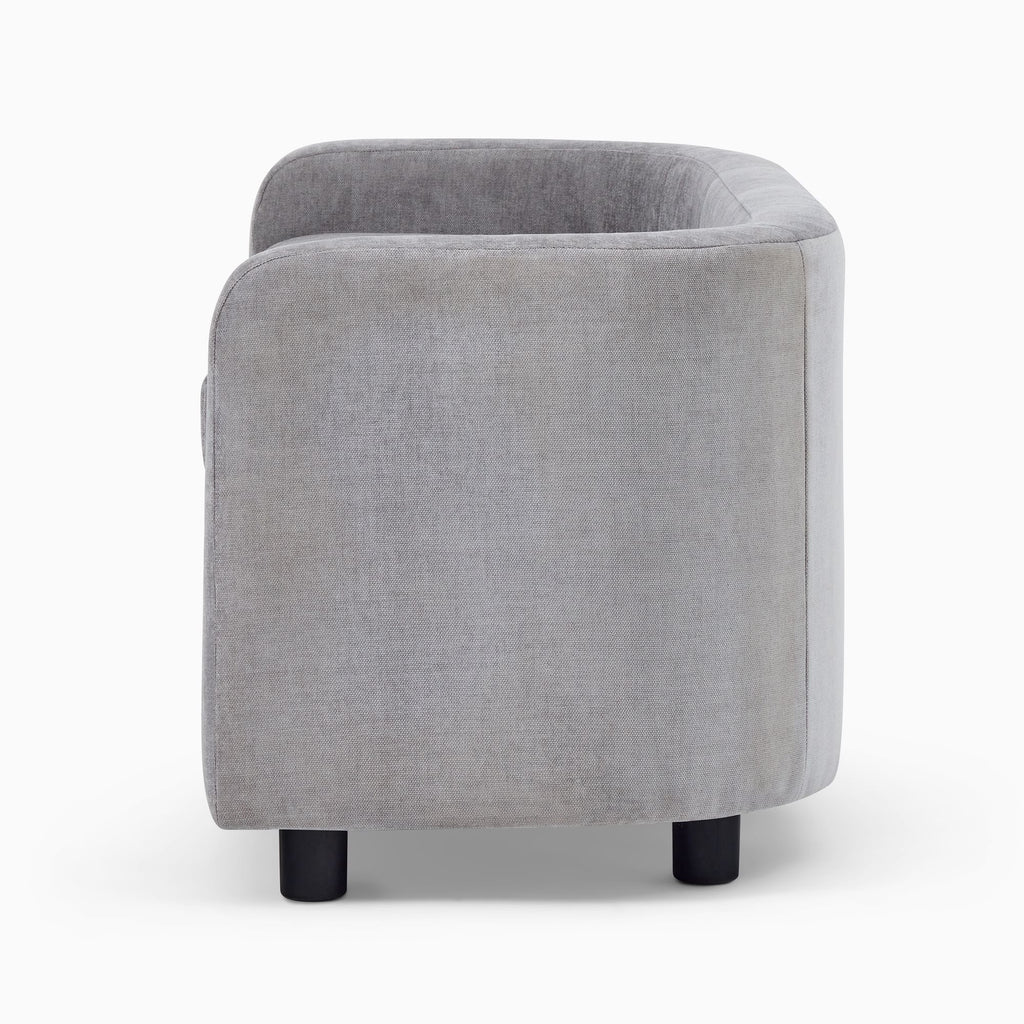 Bacall Curved Storage Bench