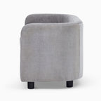 Bacall Curved Storage Bench