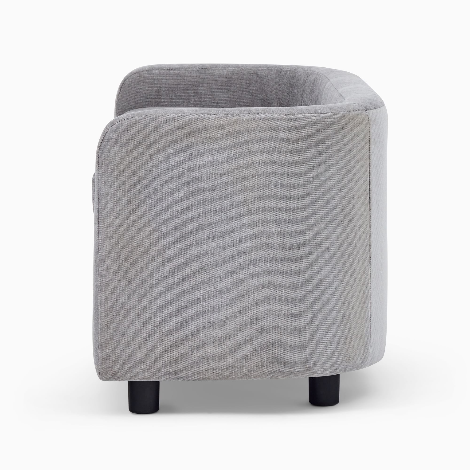 Bacall Curved Storage Bench