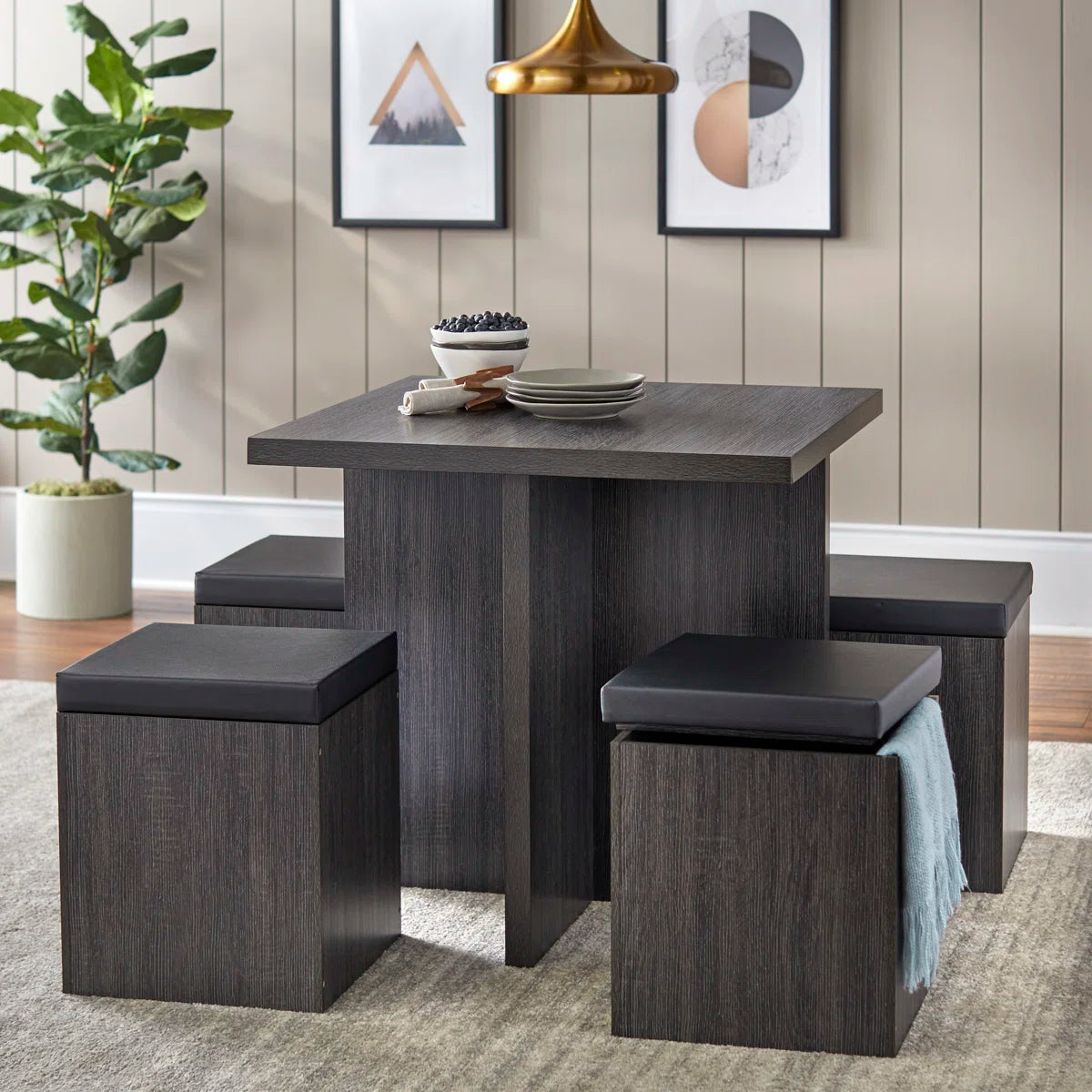 Badillo Dining Set 4 Seater