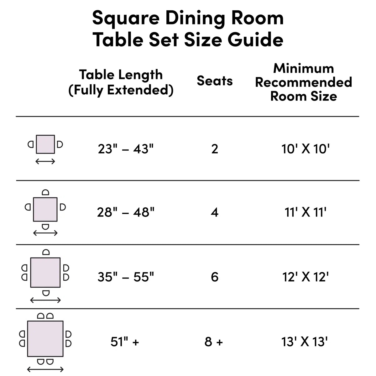 Badillo Dining Set 4 Seater