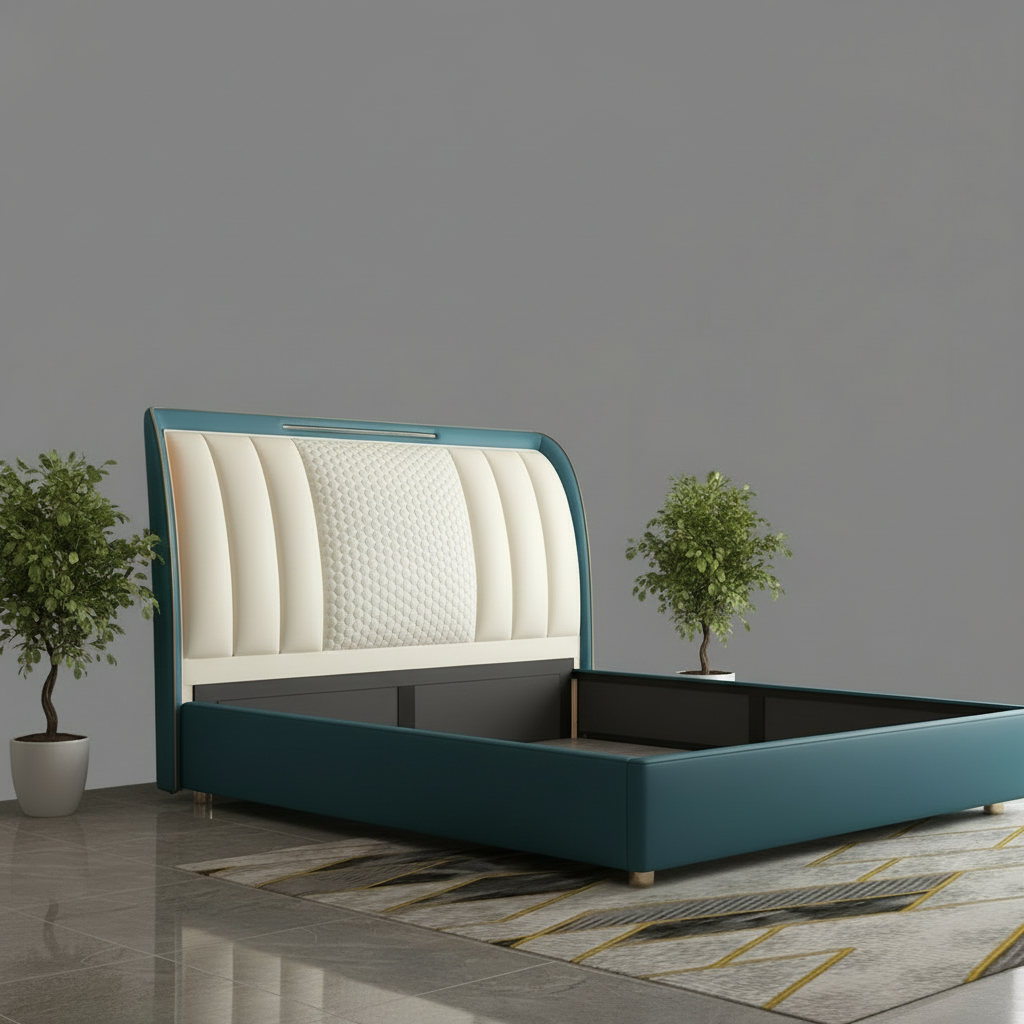 Aaron Hydraulic Storage Bed