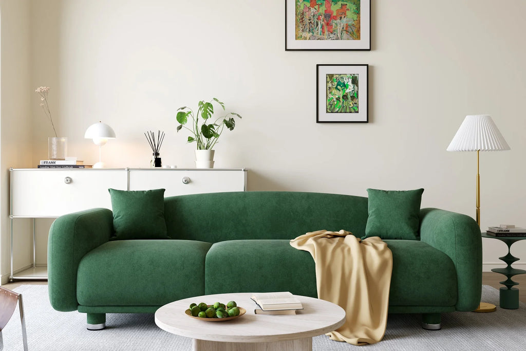Beryl Curved 5 Seater Couch Sofa