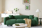 Beryl Curved 5 Seater Couch Sofa