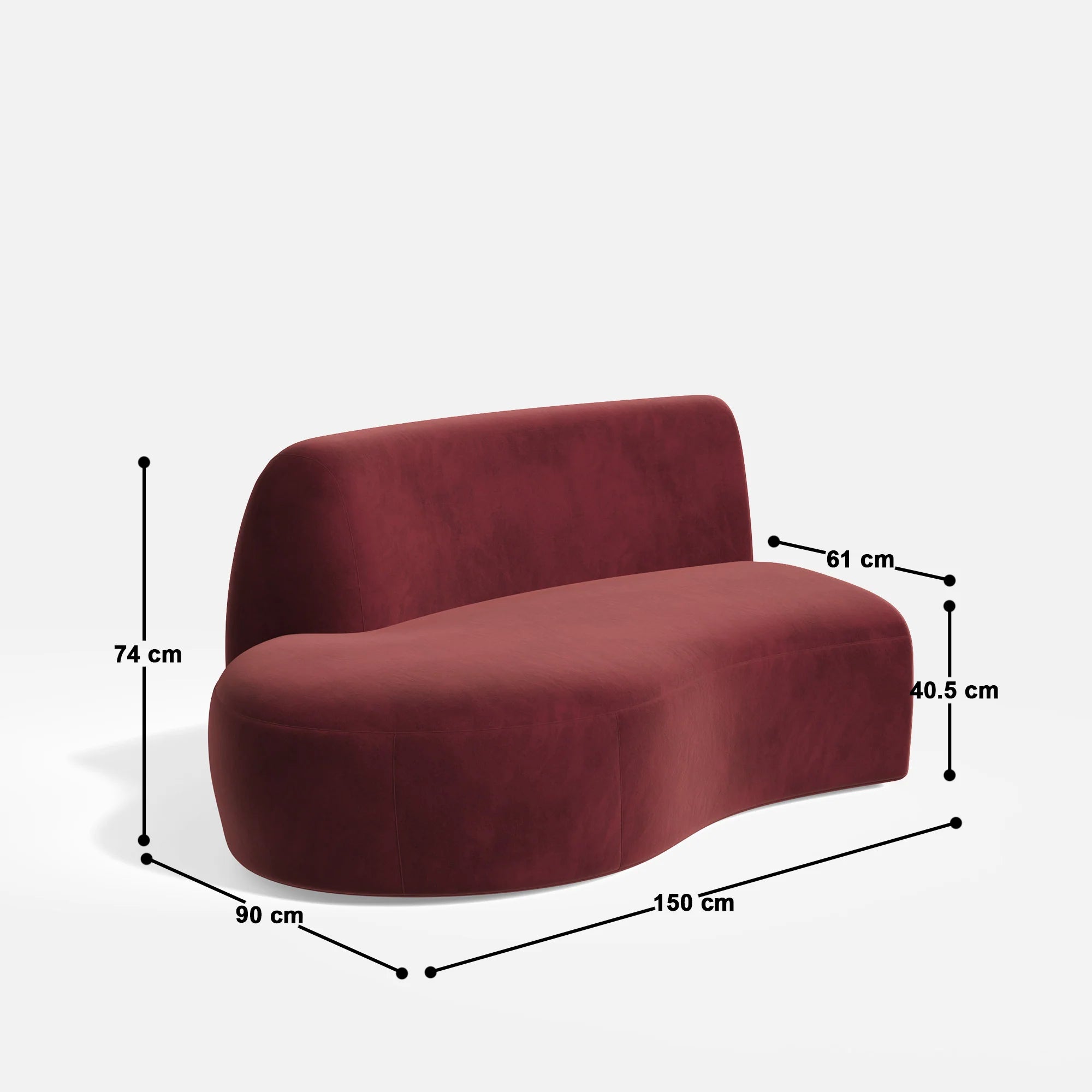 Betty XL 5 Seater Sectional L Shape Sofa