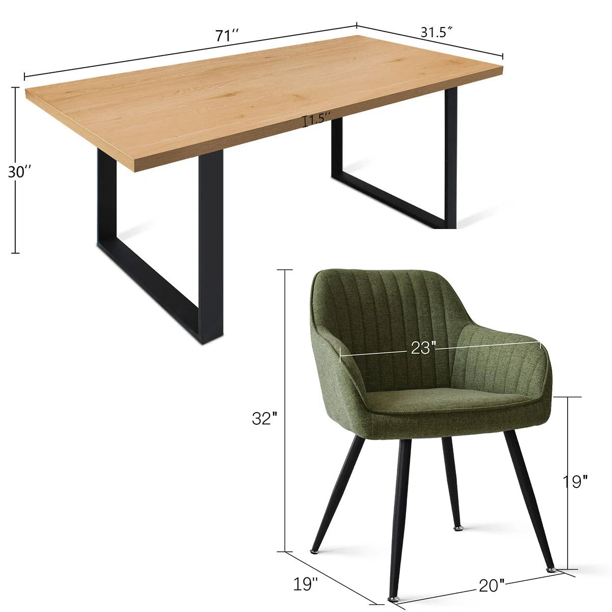 Bhagirath Dining Set 6 Seater