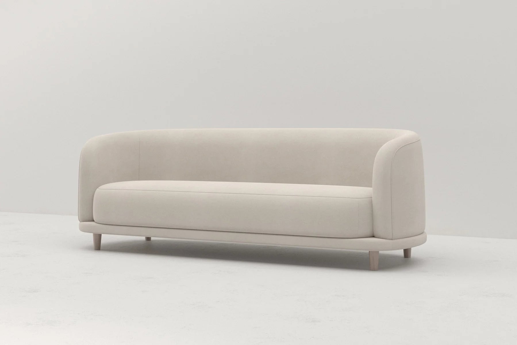 Cora Curved 5-Seater Couch Sofa