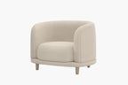 Cora Curved 5-Seater Couch Sofa