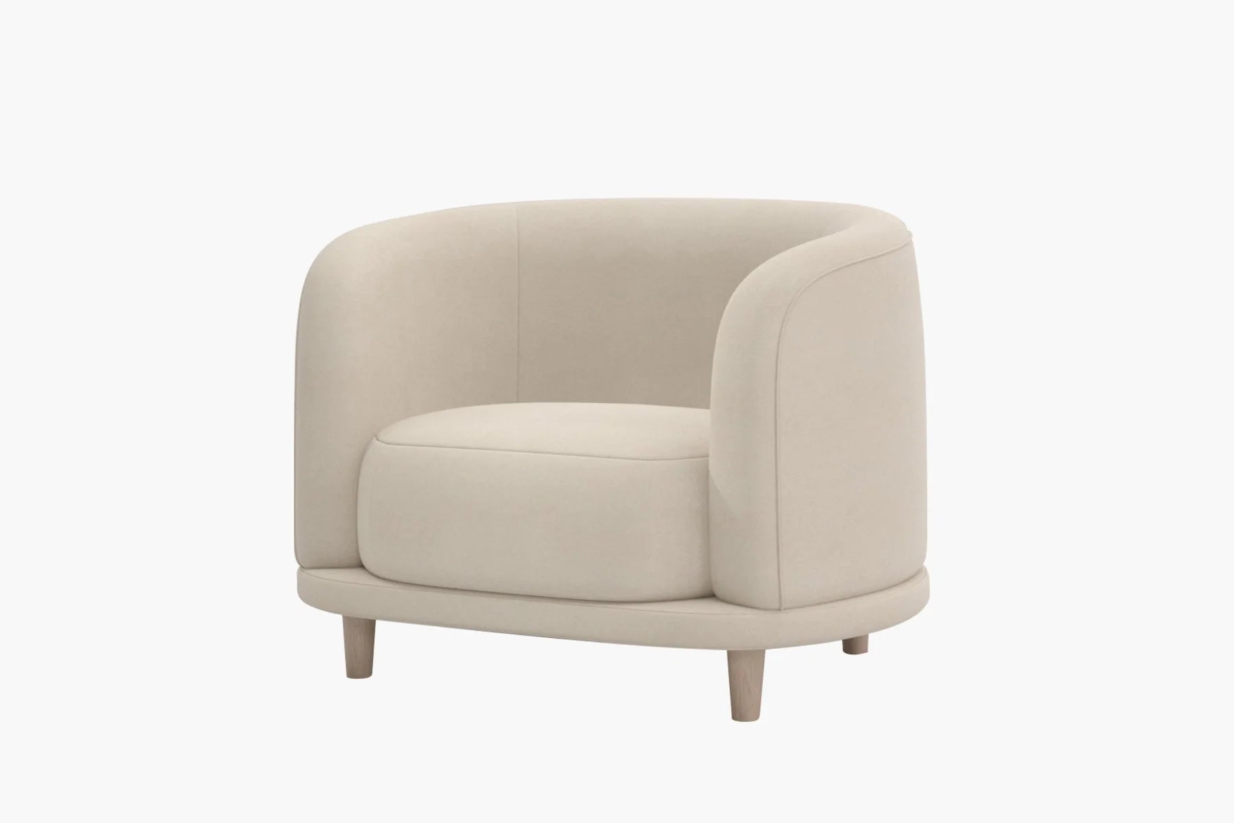 Cora Curved 5-Seater Couch Sofa
