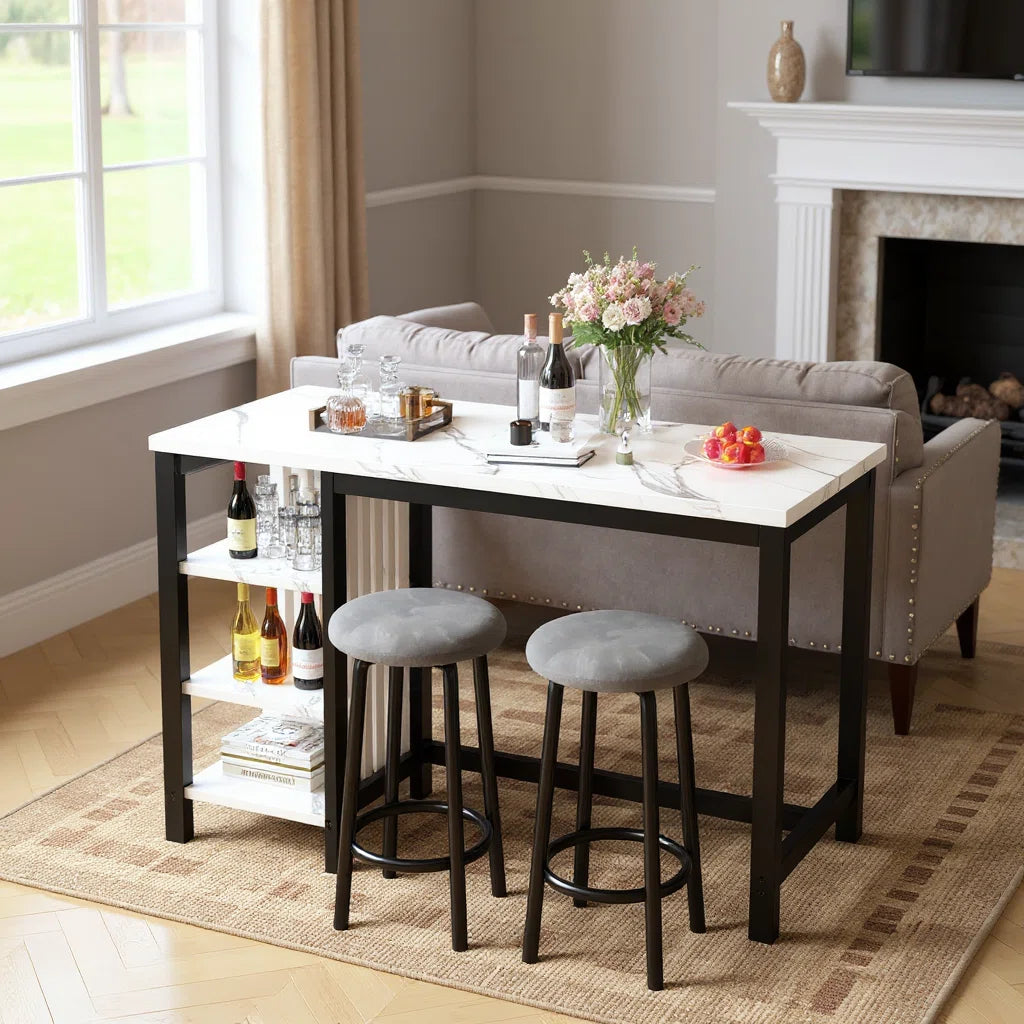Counter Height Bar Table Set