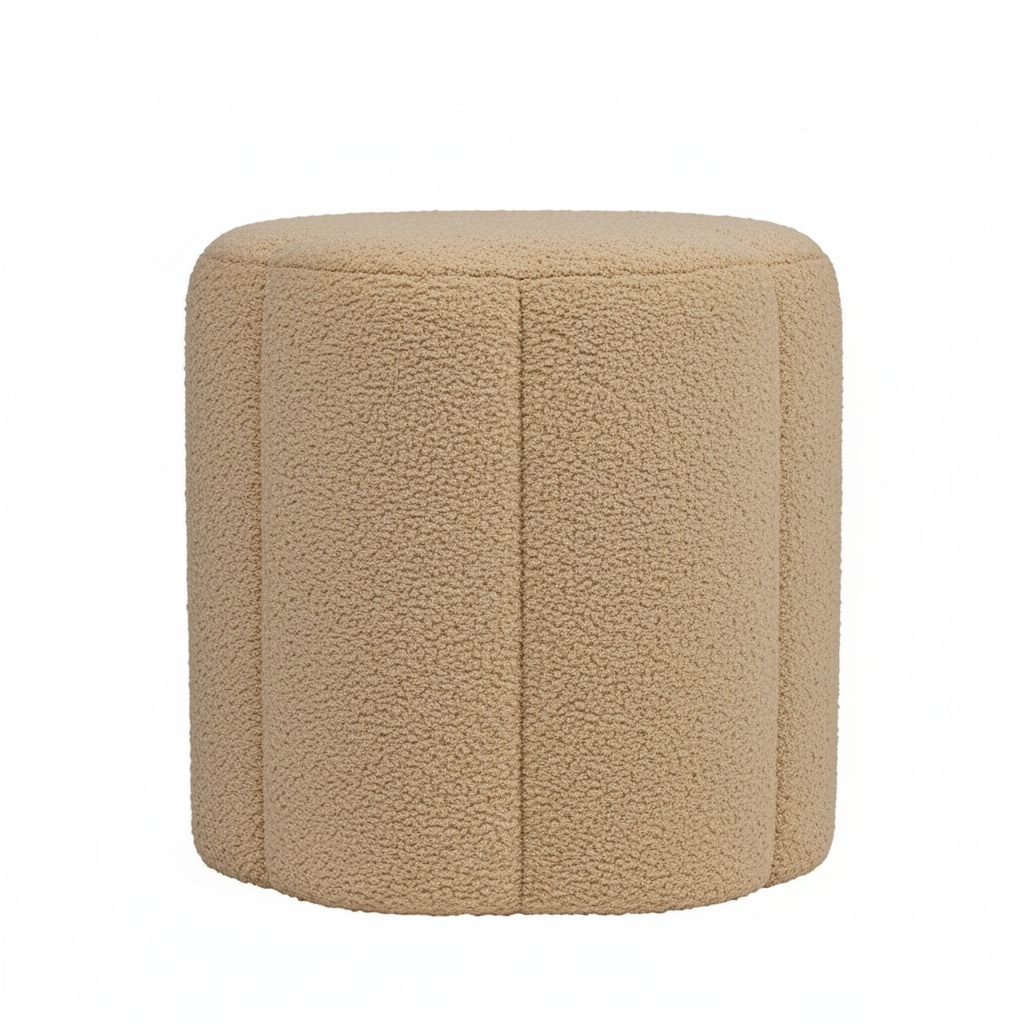 Darren Boucle Ottoman