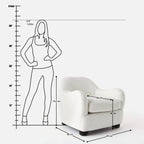 Cynthia Curvy Accent Sofa Chair