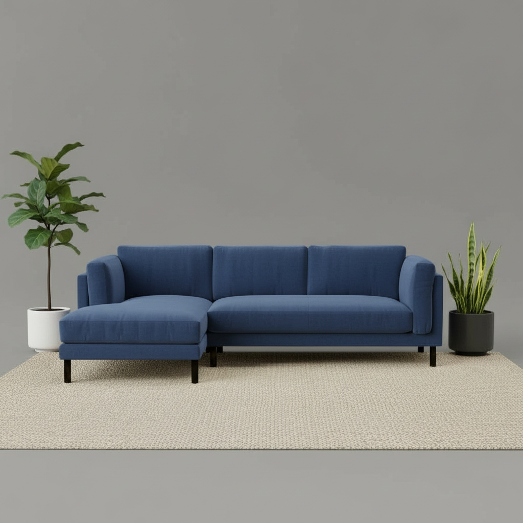Deborah Sectional L Shaped Sofa