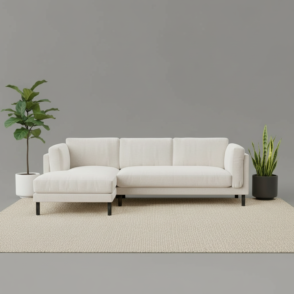 Deborah Sectional L Shaped Sofa