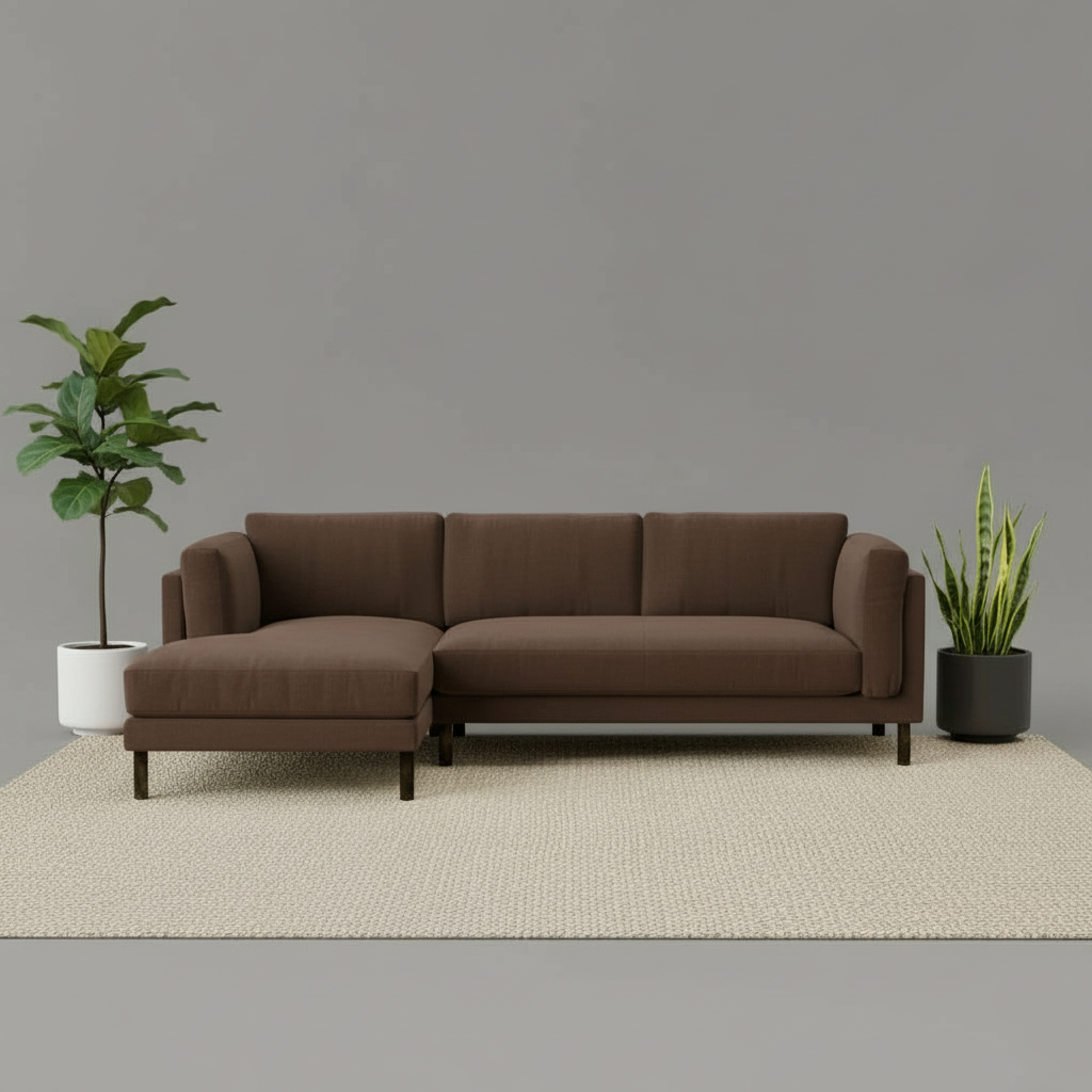 Deborah Sectional L Shaped Sofa
