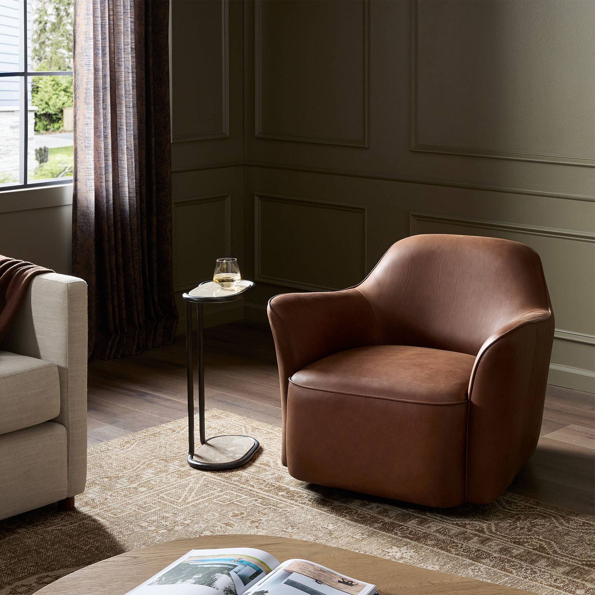 Debra Swivel Sofa Chair