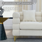 Donna Boucle 2 Seater Sofa