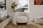 Dori Boucle Curved Lounge Chair