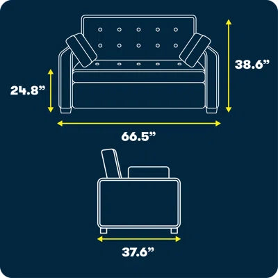 Edward Convertible Sofa-Bed
